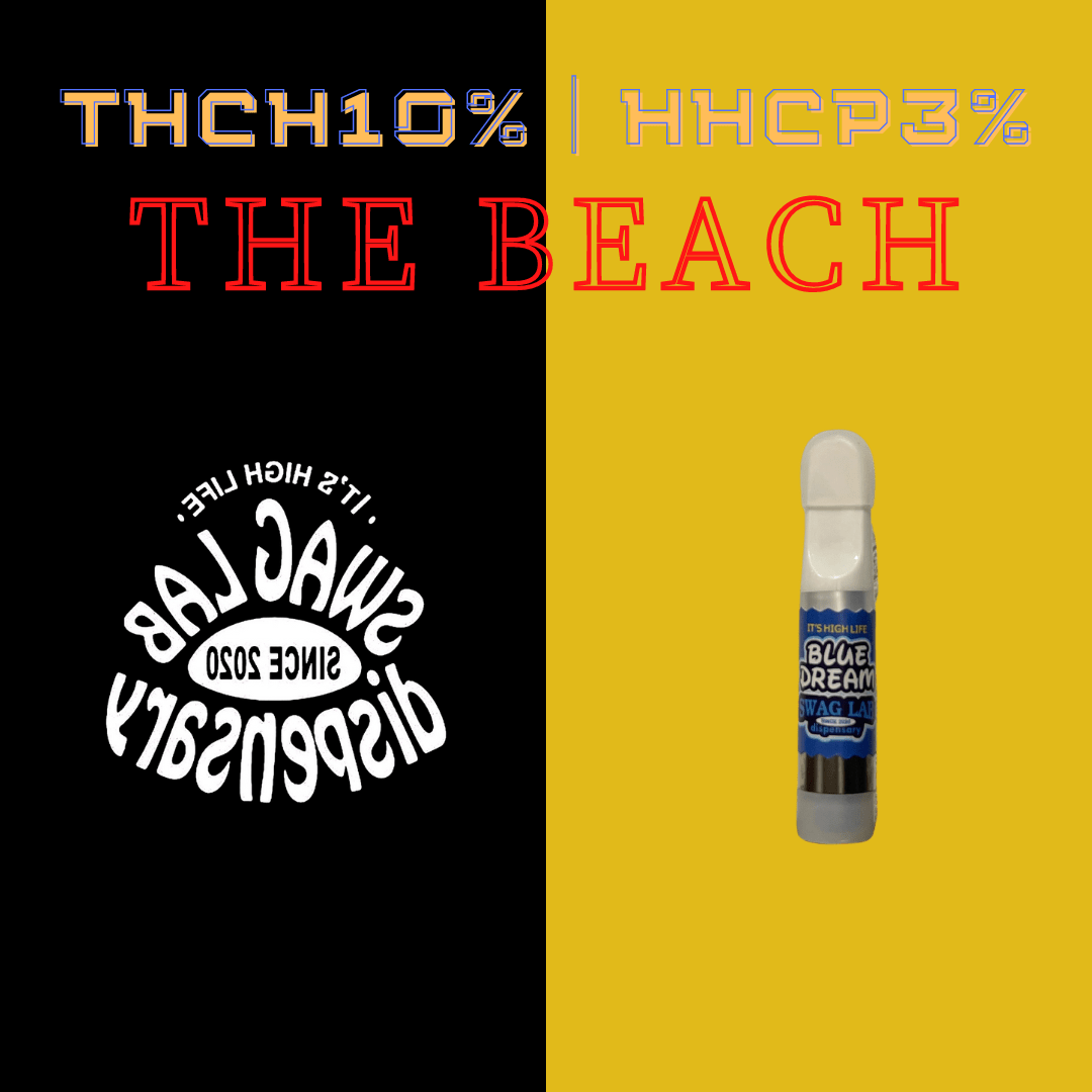 【吸う】THE BEACH/THCH10% HHCP3％/0.5㎖/LIVE RESIN TERPENE/リキッド