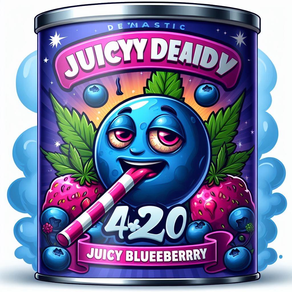 【吸う】10-OH-HHC60% Golden Juicy Blueberry/1.0mlリキッド